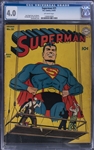 1943 DC Comics Superman #21 - CGC 4.0