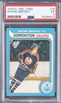 1979-80 O-Pee-Chee #18 Wayne Gretzky Rookie Card - PSA EX 5