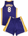 2003-04 Kobe Bryant Game Issued  & Signed Los Angeles Lakers Uniform (Beckett & Mears) 