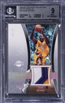 2004-05 UD "Exquisite Collection" Patch #16-P Kobe Bryant Patch Card (#06/10) - BGS MINT 9