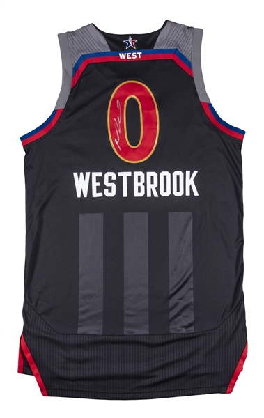 Wizards present Russell Westbrook commemorative jersey for triple