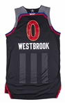 2017 Russell Westbrook Game Issued & Signed NBA All Star Western Conference Jersey (NBA/MeiGray)