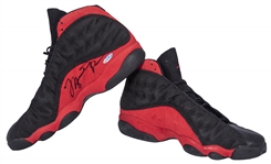 Michael Jordan Signed Retro 13 Sneakers (UDA)