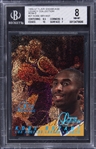 1996/97 Flair Showcase "Legacy Collection" Row 0 #31 Kobe Bryant Rookie Card (#070/150) – BGS NM-MT 8