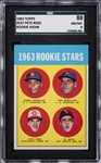 1963 Topps #537 Pete Rose Rookie Card – SGC NM-MT 8