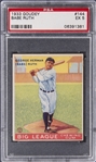 1933 Goudey #144 Babe Ruth Card – PSA EX 5