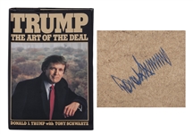 Donald Trump Signed "The Art Of The Deal" Hardcover Book (PSA/DNA LOA)