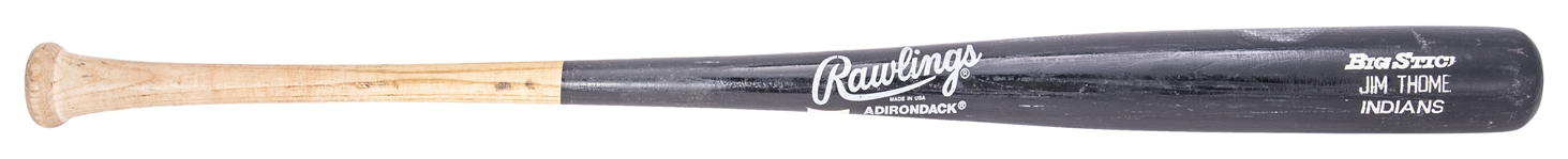 1995 Jim Thome Game Used Rawlings/Adirondack 491B Model Bat (PSA/DNA GU 8.5)