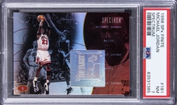 1998/99 Upper Deck SPx Finite Spectrum #181 Michael Jordan (#09/50) – PSA NM 7