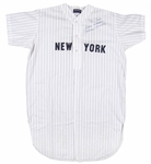 Mickey Mantle Signed and Worn Yankees Shirt Jersey Gifted to his Manager/Agent (JSA LOA)