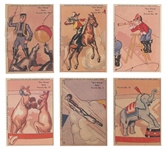 1930s R194 Goudey "Our Gang Gum Puzzles" Circus-Themed Complete Set (25)