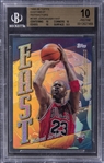 1998-99 Topps East/West Refractors #EW5 Michael Jordan/Kobe Bryant – BGS PRISTINE 10