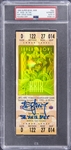 1995 Steve Young Signed Super Bowl XXIX Full Ticket From Youngs MVP Performance - PSA Authentic, PSA/DNA 10