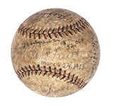 1933 New York Yankees Team Signed Baseball With 23 Signatures Including Babe Ruth, Lou Gehrig, Joe McCarthy & Lefty Gomez (PSA/DNA)