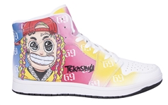Tekashi 6ix9ine Signed Custom Gooba High Top Right Sneaker (Beckett)