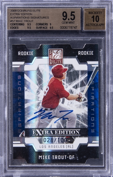 New GottaHaveSports auction features LeBron, Mike Trout rookie