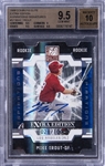 2009 Donruss Elite Extra Edition "Aspirations Signatures" Die-Cut #57 Mike Trout Signed Rookie Card (#28/100) - BGS GEM MINT 9.5/ BGS 10