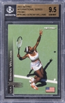 2003 Netpro International Series "Promo" #PROMO Serena Williams Rookie Card - BGS GEM MINT 9.5