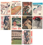 1946-19 Yankees Programs and Yearbooks & Magazines Collection(10)