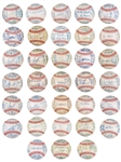 1973-1989 Multi -Signed Baseball Collection (33) (Beckett Pre-Cert)