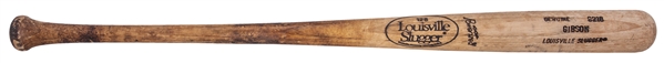 1988-89 Kirk Gibson Game Used Louisville Slugger S216 Model Bat (PSA/DNA GU 9.5)