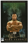 Mike Tyson Signed "Terry Smith Collection" Poster (JSA)