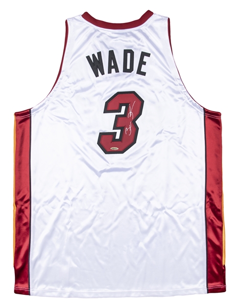 Dwyane Wade Signed Miami Heat Home Jersey (UDA)