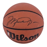Michael Jordan Single Signed Basketball - (Beckett)