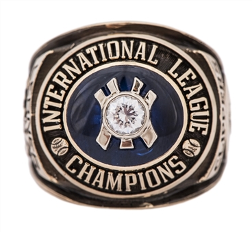 Lot Detail - 1983 Columbus Clippers International League Championship Ring