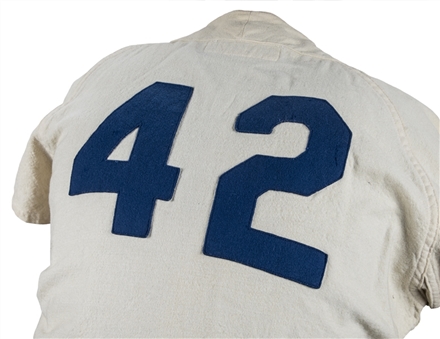Lot Detail - Historically Significant 1951 Jackie Robinson Game Used ...