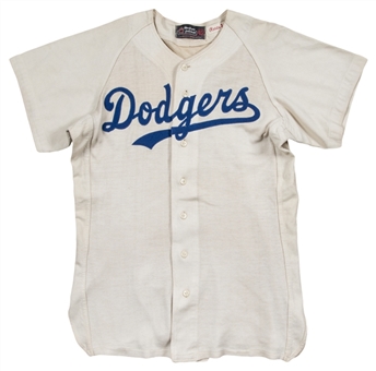 Lot Detail - 1949 Pee Wee Reese Game Used & Photo Matched Brooklyn ...