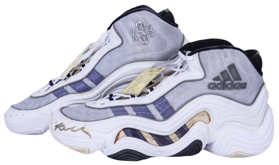Lot Detail - 1999 Adidas KB8 II Kobe Bryant Signed Sneakers (Beckett)